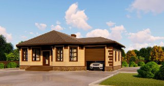 Строительство из арболита под ключ Слободской цены от 12745 руб.